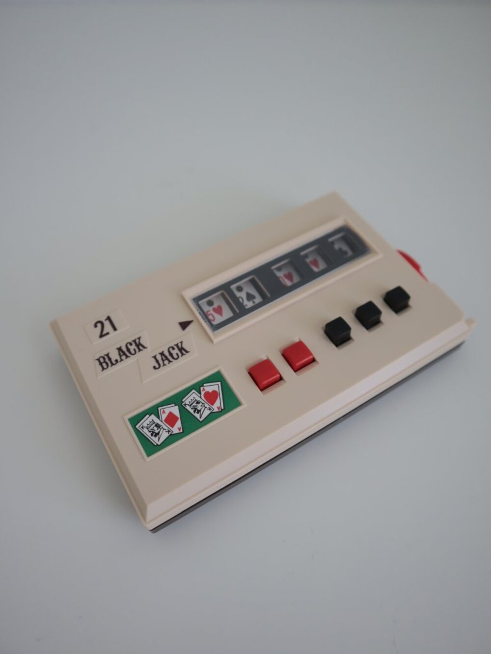 Vintage 1970s Waco Electronic Handheld 21 Black Jack Game